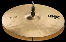 Load image into Gallery viewer, SABIAN 11402XEB 14 inch HHX Evolution hi-hat cymbals with brilliant finish made in Canada
