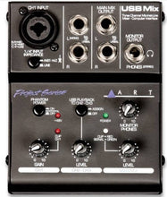 Charger l'image dans la galerie, ART Pro Audio USBMIX USB Recording Mixer Audio Interface-(7520901103871)
