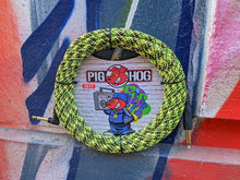 Load image into Gallery viewer, Pig Hog 20FT Right Angle Instrument Cable – Shielded Durable Guitar/Instrument Lead
