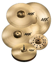 Charger l'image dans la galerie, SABIAN 25005XC-PWB AAX Praise and Worship 5-pack cymbal set with brilliant finish
