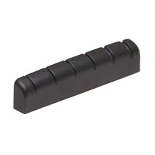 Charger l'image dans la galerie, BLACK TUSQ XL SLOTTED GIBSON STYLE NUT 43MM PT-6010-00-(7763748421887)
