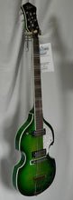 Charger l'image dans la galerie, Hofner HI-459-PE-GR Ignition Pro Guitare électrique style violon - Vert 
