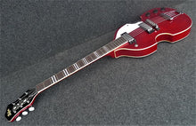 Charger l'image dans la galerie, Hofner HI-459-PE-RD Ignition Pro Guitare électrique style violon - Rouge 
