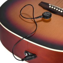 Charger l'image dans la galerie, Pickup AD-30 Mini transducteur de microphone de contact piézo-électrique avec prise de sortie 1/7 pince à ongles pour guitare folk classique acoustique violon ukulélé 
