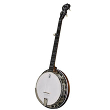 Charger l'image dans la galerie, DEERING SIERRA™ 5-STRING BANJO MAHOGANY with Hardshell Case S-(7441271226623)
