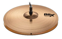 Charger l'image dans la galerie, SABIAN 41403X 14-inch B8X Rock Hi Hat cymbals in bronze with mounting stand

