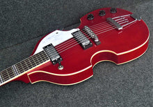 Charger l'image dans la galerie, Hofner HI-459-PE-RD Ignition Pro Guitare électrique style violon - Rouge 
