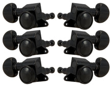 Charger l'image dans la galerie, Grover 505BC Mini Roto-Grip Locking Rotomatics - Mécaniques pour guitare, 3 + 3 - Chrome noir
