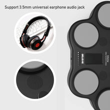 Charger l'image dans la galerie, Avatar PD405 Electric Percussion Digital Silicon Drum Pad with Pedals-(7078159777986)
