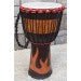 Charger l'image dans la galerie, 60CM CARVED DJEMBE - FLAME
