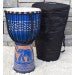 Charger l'image dans la galerie, ECKO 65CM CARVED DJEMBE - ELEPHANT BLUE-(7907434692863)
