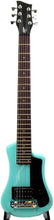 Charger l'image dans la galerie, Hofner HOF-HCT-SH-SG-O Solid-Body Shorty Electric Travel Guitar - Surf Green w/Gig Bag
