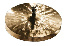 Charger l'image dans la galerie, SABIAN A1402 14" Artisan Hi-Hat Cymbals with hand hammered dark rich tone made in Canada

