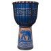 Charger l'image dans la galerie, ECKO 65CM CARVED DJEMBE - ELEPHANT BLUE-(7907434692863)
