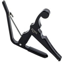 Charger l'image dans la galerie, Kyser Quick-Change Capodastre pour banjos, ukulélés et mandolines, Noir 
