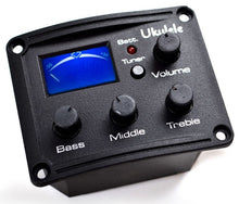 Charger l'image dans la galerie, Ukulélé électrique en bois noir Aloha - Soprano - Ébène
