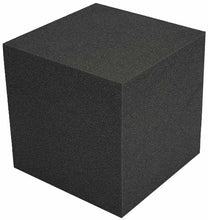 Load image into Gallery viewer, Black fireproof bass trap accessorie foam cube for sound absorption and studio acoustic treatment
