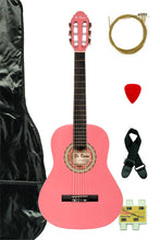 Load image into Gallery viewer, De Rosa USA 36" Acoustic Classical Guitar Complete Package-(6936940445890)
