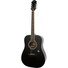 Charger l'image dans la galerie, Epiphone Songmaker DR-100 Acoustic Guitar - Black-(7763986317567)
