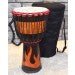 Charger l'image dans la galerie, 60CM CARVED DJEMBE - FLAME

