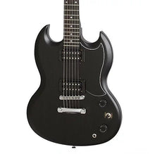 Charger l'image dans la galerie, Epiphone SG Special Satin E1 Electric Guitar - Ebony-(7757278642431)
