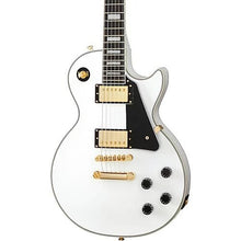 Charger l'image dans la galerie, Epiphone Les Paul Custom Electric Guitar - Alpine White-(7777709293823)
