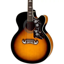 Charger l'image dans la galerie, Epiphone J-200EC Studio Acoustic-Electric Guitar - Vintage Sunburst-(7763990479103)
