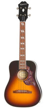 Charger l'image dans la galerie, Epiphone Hummingbird Tenor Ukulele - Tobacco Burst-(7903869698303)
