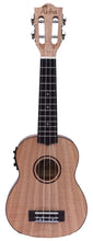 Charger l'image dans la galerie, Aloha Flammé Okoumé Électrique Ukulélé - Soprano
