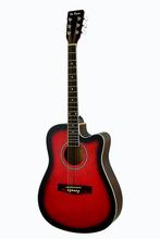 Charger l'image dans la galerie, De Rosa USA Cutaway Acoustic-Electric Dreadnought Guitar Matte Finish-(6757583323330)

