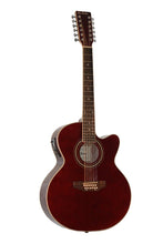 Charger l'image dans la galerie, Glen Burton USA Guitare électrique acoustique Jumbo Body 12 cordes
