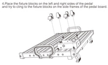 Charger l'image dans la galerie, Pédalier de guitare - Guitto Fixture Blocks Pédalier à effets fixes en alliage d'aluminium super léger avec sac de transport sans velcro (GPB-03 grande taille 66,7 x 33,2 cm) 
