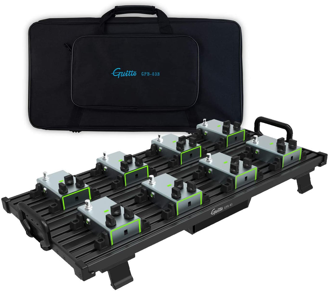 Guitar Pedal Board - Guitto Fixture Blocks Fixed Effects Pedalboard Al