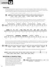 Charger l'image dans la galerie, First 15 Lessons – Drums A Beginner's Guide, Featuring Step-By-Step Lessons with Audio, Video, and Popular Songs!-(6718189437122)
