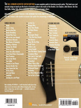 Charger l'image dans la galerie, LA MÉTHODE DE GUITARE ACOUSTIQUE HAL LEONARD 
