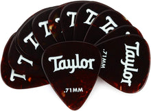 Load image into Gallery viewer, Taylor Picks - Celluloid 351 Guitar Picks, Premium Celluloid Assorted Series
