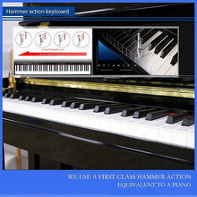 Charger l'image dans la galerie, Maestro High-End 88 Note Home Piano Numérique avec Grand Tonalité et Effets d'Ambiance
