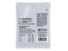 Load image into Gallery viewer, MARTIN MA170S EXTRA LIGHT 10 - 47 BRONZE 80/20 AUTHENTIC ACOUSTIC MARQUIS® SILKED GUITAR STRINGS
