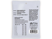 Load image into Gallery viewer, MARTIN MA180S EXTRA LIGHT 10 - 47 BRONZE 80/20 12 STRING AUTHENTIC ACOUSTIC MARQUIS® SILKED GUITAR STRINGS
