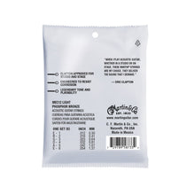 Load image into Gallery viewer, MARTIN MEC12 Eric Clapton ACOUSTIC GUITAR STRINGS Light
