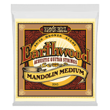 Charger l'image dans la galerie, ERNIE BALL EARTHWOOD 2065 MANDOLIN MEDIUM LOOP END 80/20 BRONZE ACOUSTIC GUITAR STRINGS - 10-36 GAUGE-(6841121013954)
