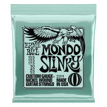 Charger l'image dans la galerie, ERNIE BALL 2211 MONDO SLINKY NICKEL WOUND ELECTRIC GUITAR STRINGS 10.5 - 52 GAUGE-(6632283111618)
