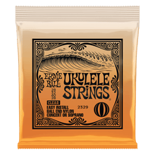 Charger l'image dans la galerie, ERNIE BALL UKULELE 2329 BALL END NYLON STRINGS CLEAR-(6778129285314)
