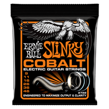 Load image into Gallery viewer, ERNIE BALL 2722 HYBRID SLINKY COBALT ELECTRIC GUITAR STRINGS - 9-46 GAUGE-(6633344204994)

