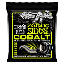 Charger l'image dans la galerie, ERNIE BALL 2728 REGULAR SLINKY COBALT 7-STRING ELECTRIC GUITAR STRINGS - 10-56 GAUGE-(6633361309890)
