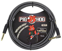 Charger l'image dans la galerie, Pig Hog 10FT Instrument Cable - 1/4 Male Straight to 1/4 Male Right Angle
