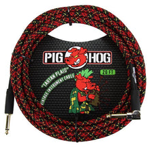 Load image into Gallery viewer, Pig Hog 20FT Right Angle Instrument Cable – Shielded Durable Guitar/Instrument Lead
