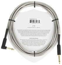 Charger l'image dans la galerie, CÂBLE D'INSTRUMENT PIG HOG "ARMOR CLAD", ANGLE DROIT 10FT
