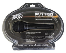 Charger l'image dans la galerie, Peavey Mic PV i 100 XLR Microphone cardioïde dynamique avec câble XLR
