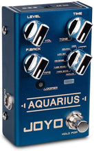 Load image into Gallery viewer, JOYO R-07 AQUARIUS Looper &amp; Delay Guitar Effect Pedal
